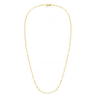 Yellow Gold Chain Necklace