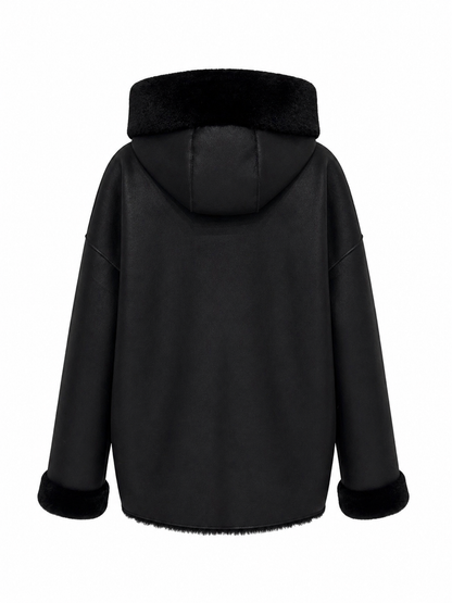 ⇆ Reversible Faux Shearling Jacket