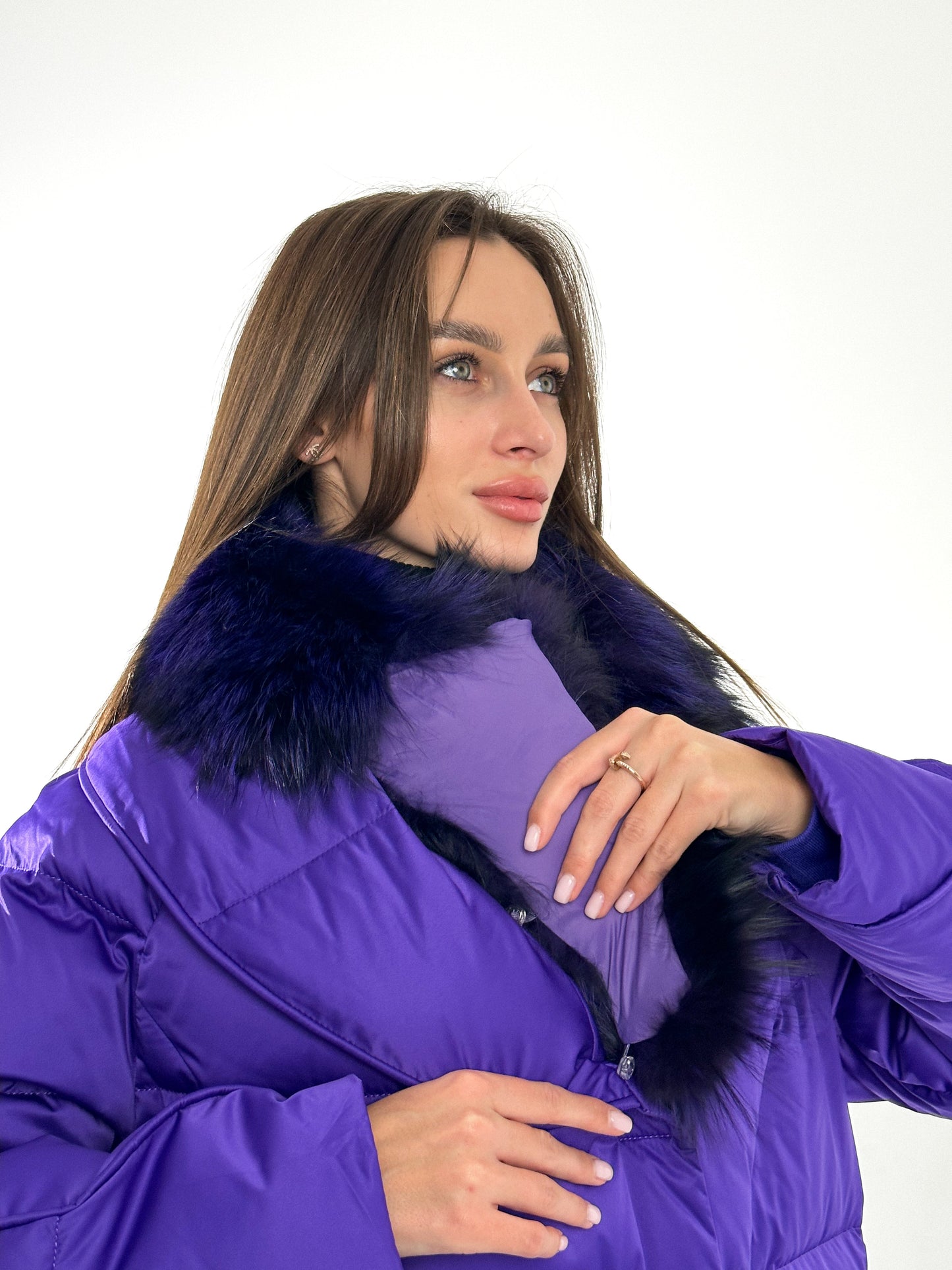 Silver Fox Premium Down Fill Coat