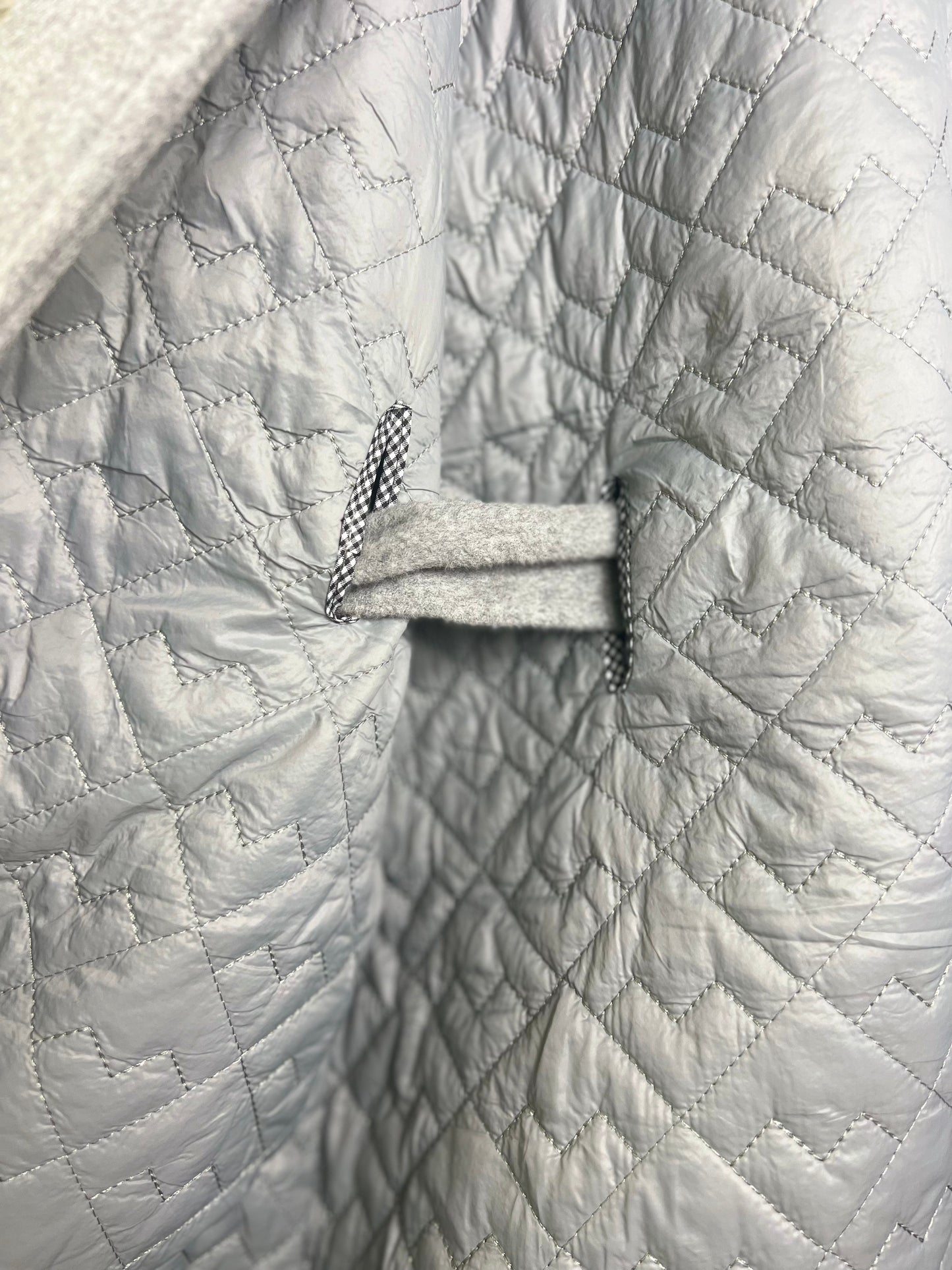 Scandinavian Mink Fur Virgin Wool Coat