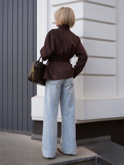 Eco Suede Jacket