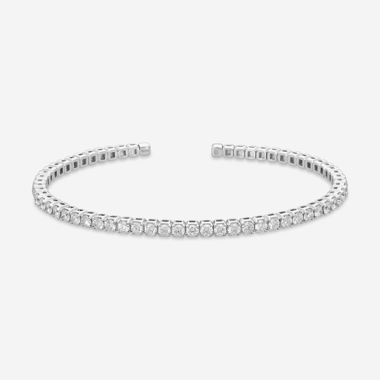 Memoire - Open Flex Diamond Bangle 1.48-1.63ctw - FGFX101-18KW