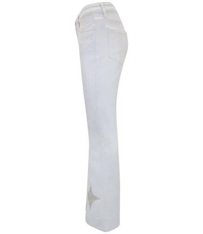 Designing Hollywood  X Madison Maison™ Denim with Gold Glitter Star