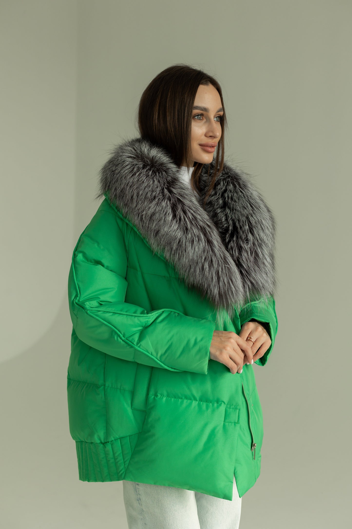 Silver Fox Down Fill Jacket