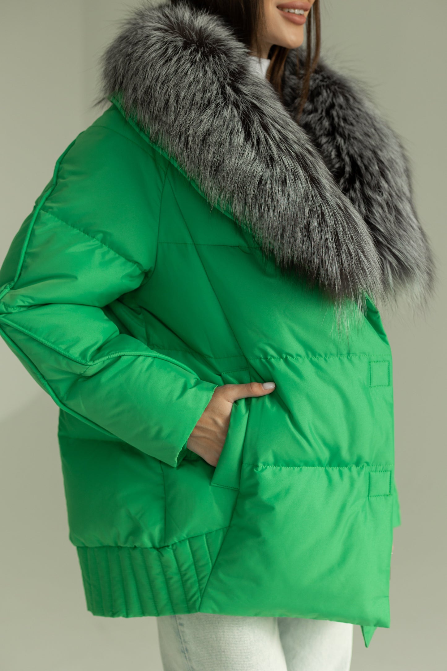 Silver Fox Down Fill Jacket