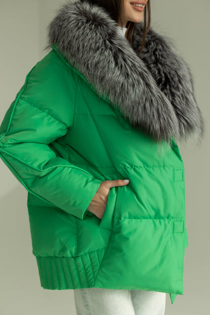 Silver Fox Down Fill Jacket