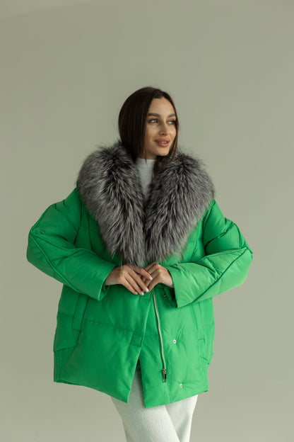 Silver Fox Down Fill Jacket