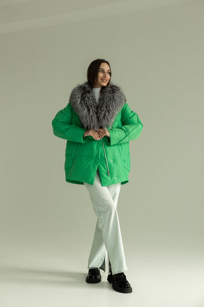 Silver Fox Down Fill Jacket