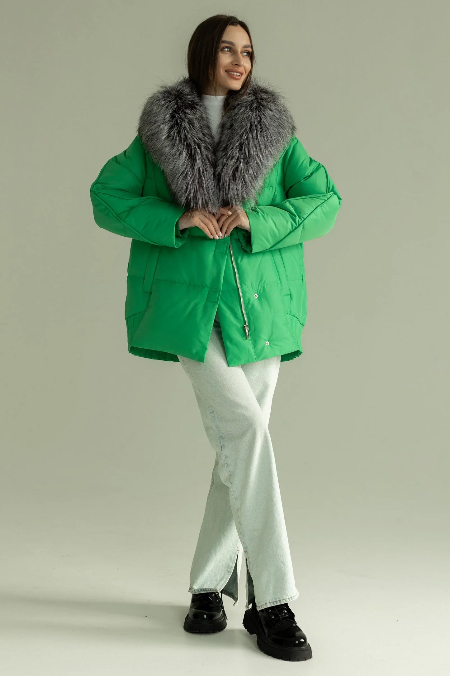 Silver Fox Down Fill Jacket
