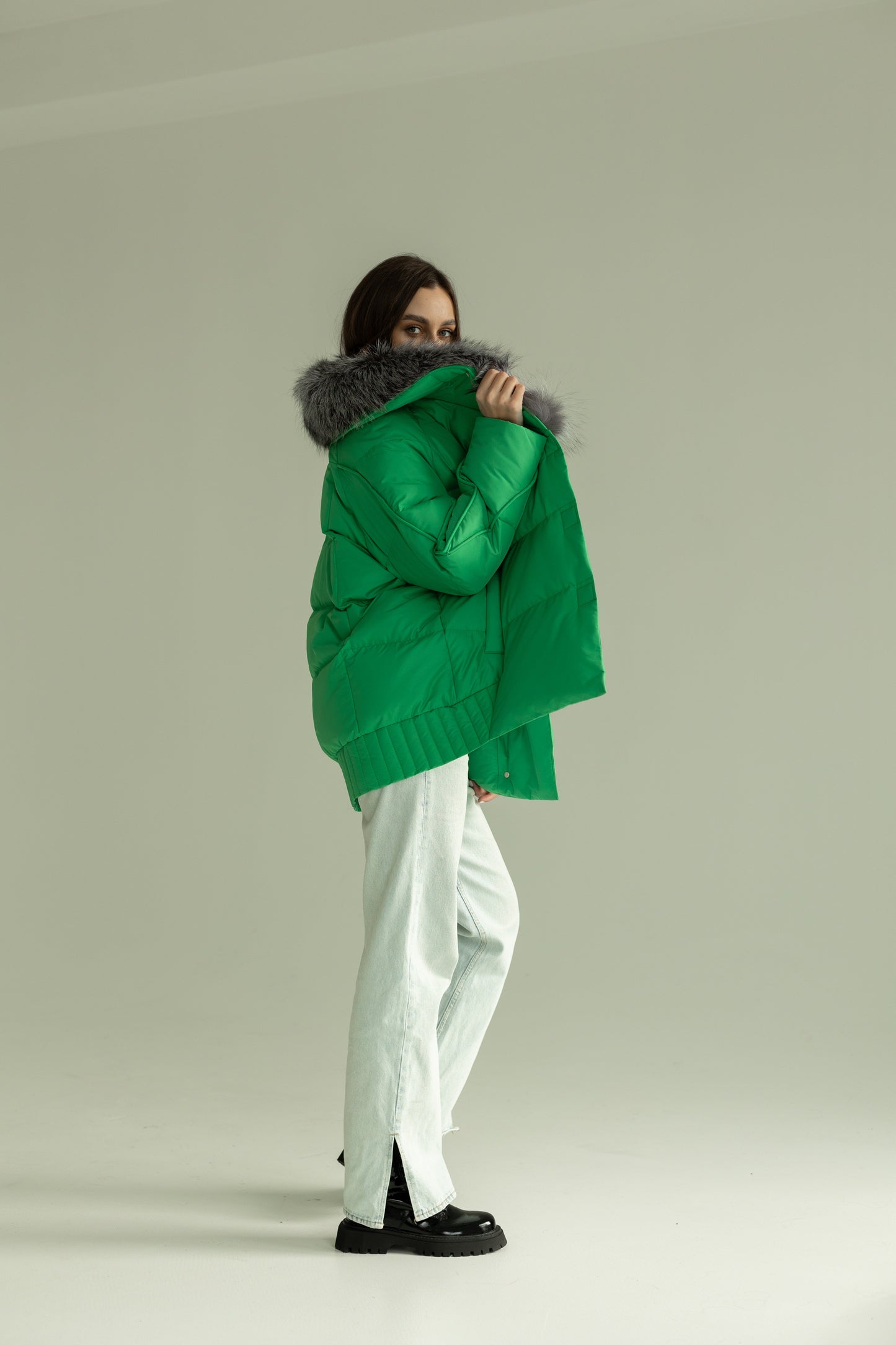 Silver Fox Down Fill Jacket