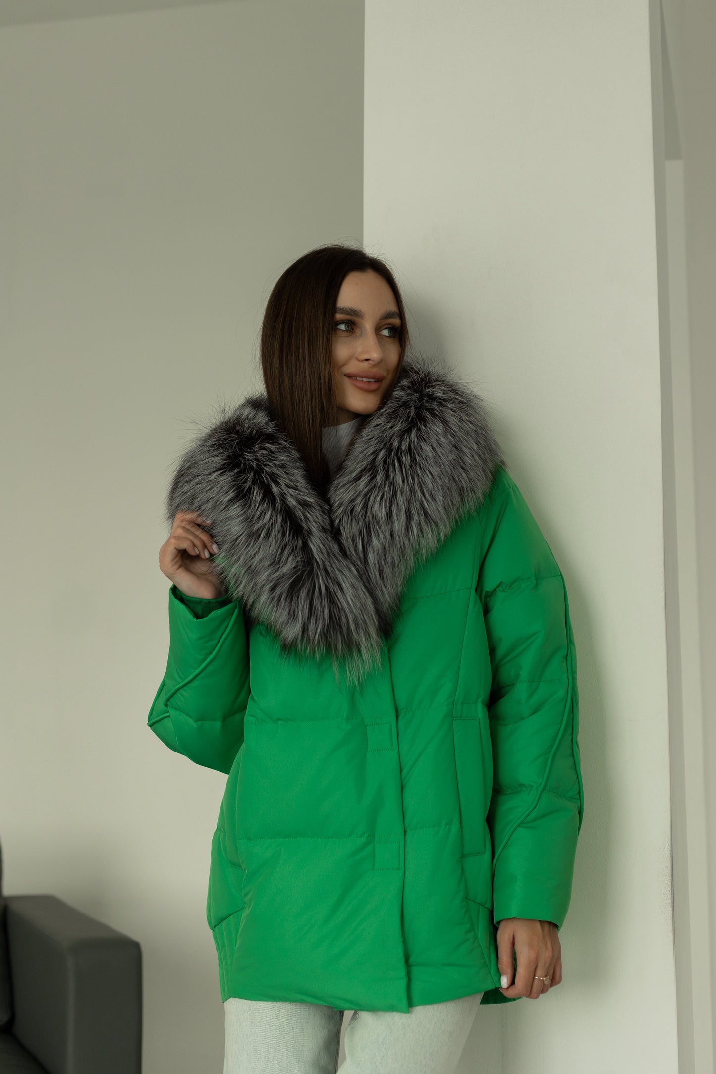 Silver Fox Down Fill Jacket