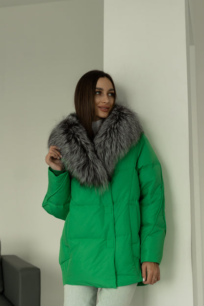 Silver Fox Down Fill Jacket
