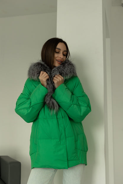 Silver Fox Down Fill Jacket