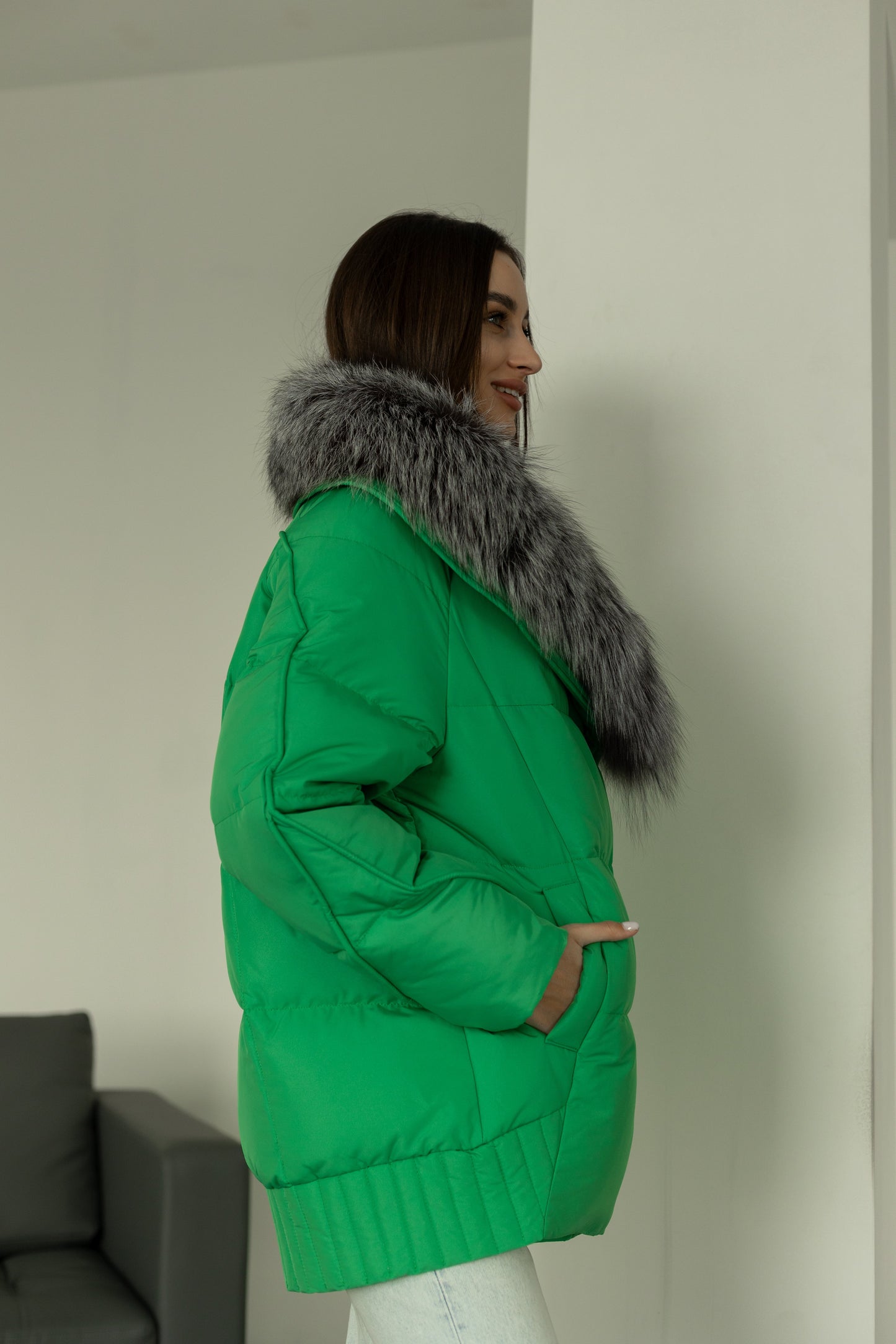 Silver Fox Down Fill Jacket