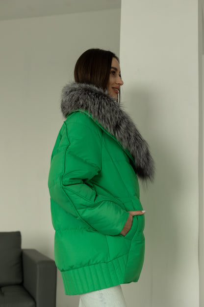 Silver Fox Down Fill Jacket