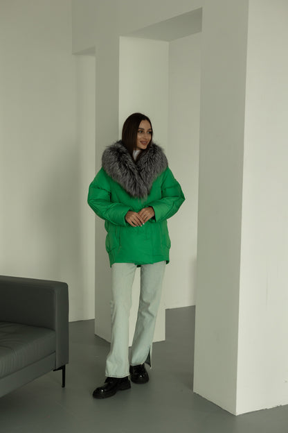 Silver Fox Down Fill Jacket