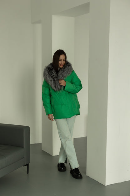 Silver Fox Down Fill Jacket