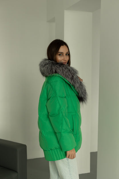 Silver Fox Down Fill Jacket