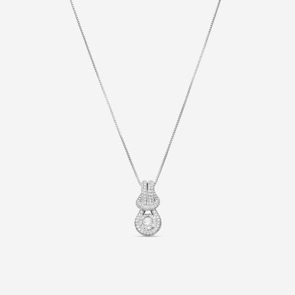 Memoire - Forever Bouquets Designer Pendants 18KW 1ctw appx - MBQ09P-0100FMW-18KW