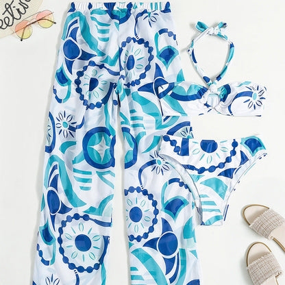 Classic Split Sexy Women Three Piece Set Women Swimsuit
