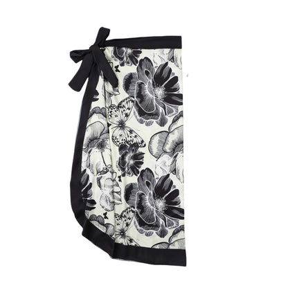 Two Piece Set Swimsuit Multi Color Printed Mesh Maxi Dress Conservative Women Swimsuit