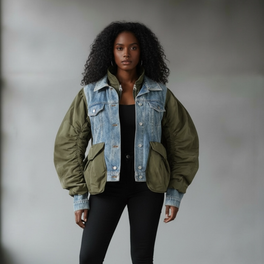 The Evergreen Luxe Denim Jacket