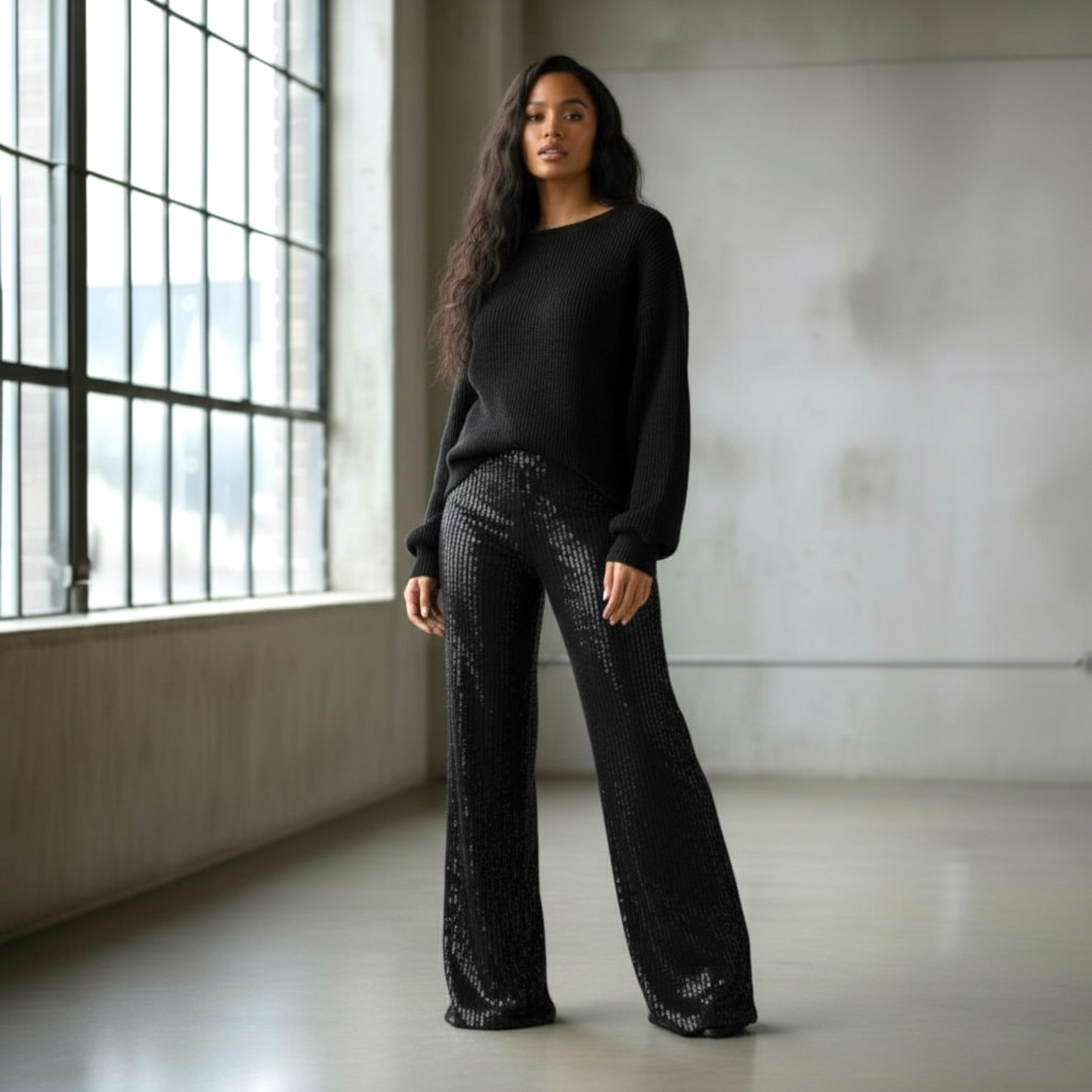 The Alianna Luxe Knit Sweater