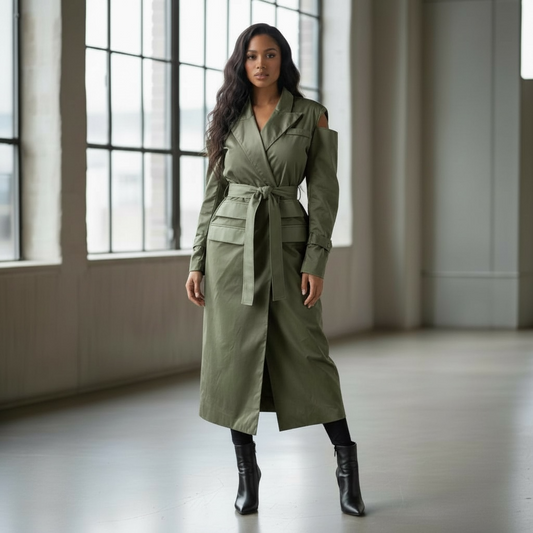 The Siena Longline Trench Coat
