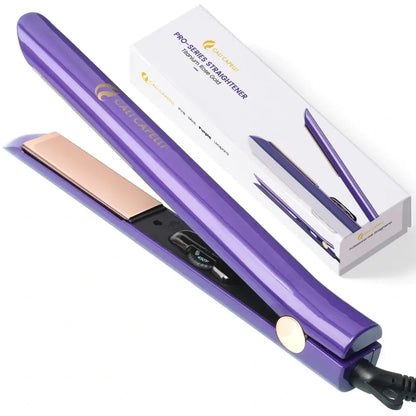 Pro-Series 1″ Titanium Hair Straightener Purple