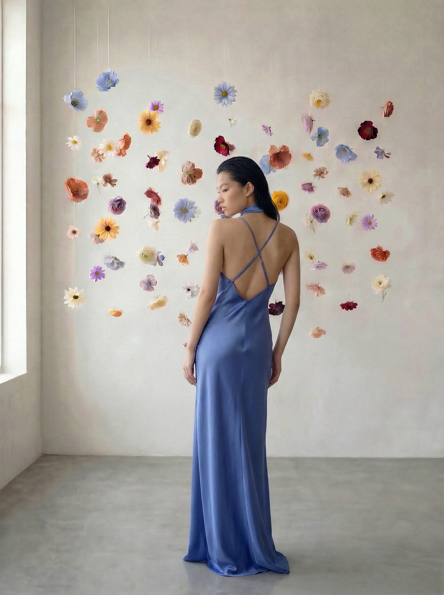 Silk Slip Bias Gown