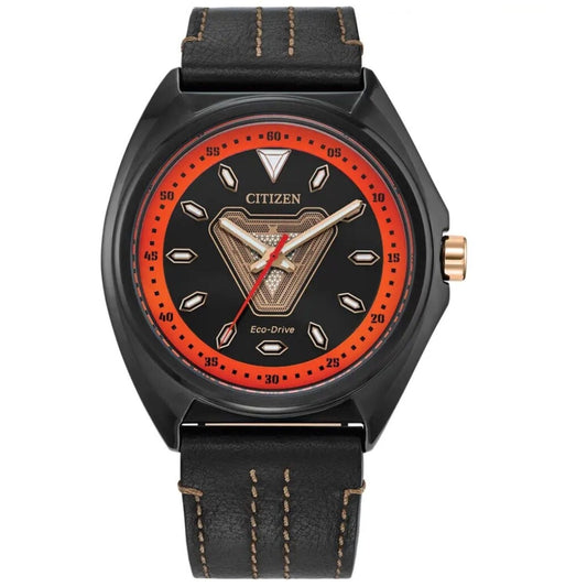 Citizen Marvel Super Hero 43mm Watch, Black Dial