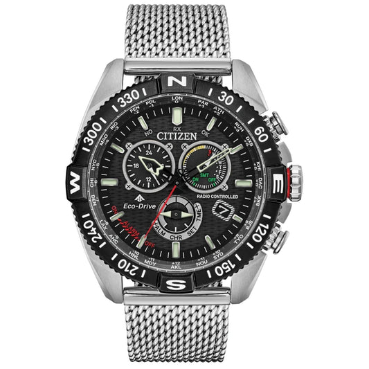 Stainless Steel Promaster Navihawk Quartz Watch