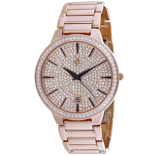 Christian Van Sant Alessia Rose Gold Stainless Steel Watch