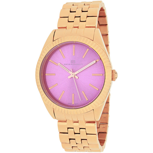 Oceanaut Chique Pink Dial Stainless Steel Watch