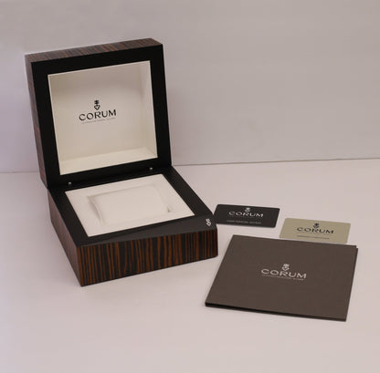 Corum Golden Bridge Round 39 18K Rose Gold Diamond Watch