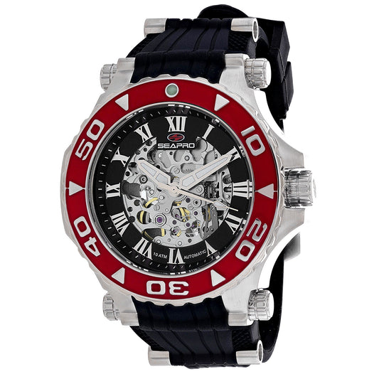 Seapro Seaway Black Automatic Watch