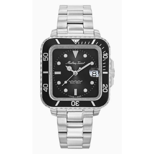 Mathey Tissot Vintage Stainless Steel Bracelet Watch