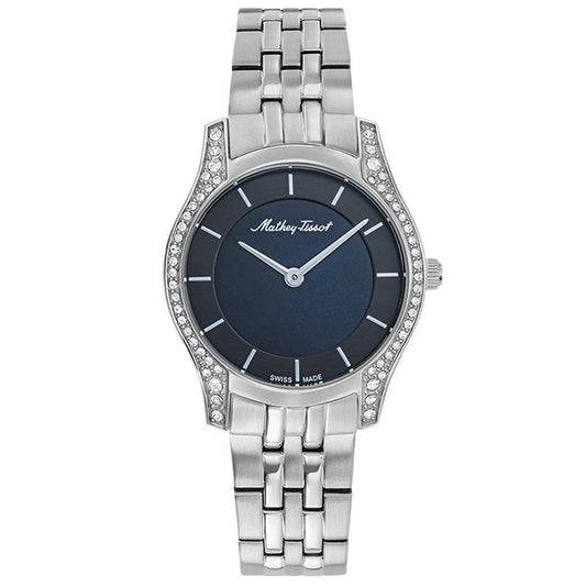 Mathey Tissot Tacy Black Stainless Steel Bracelet Watch