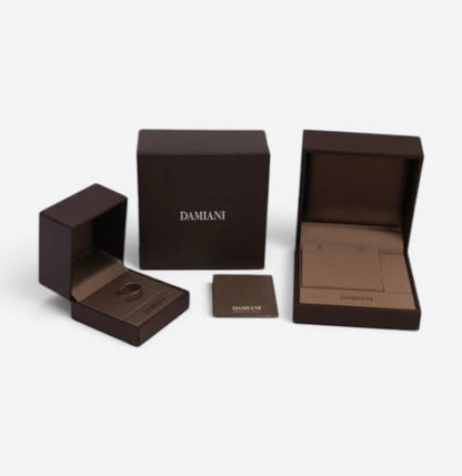 Damiani 18K White Gold Diamond Ring Sz. 6 20000649