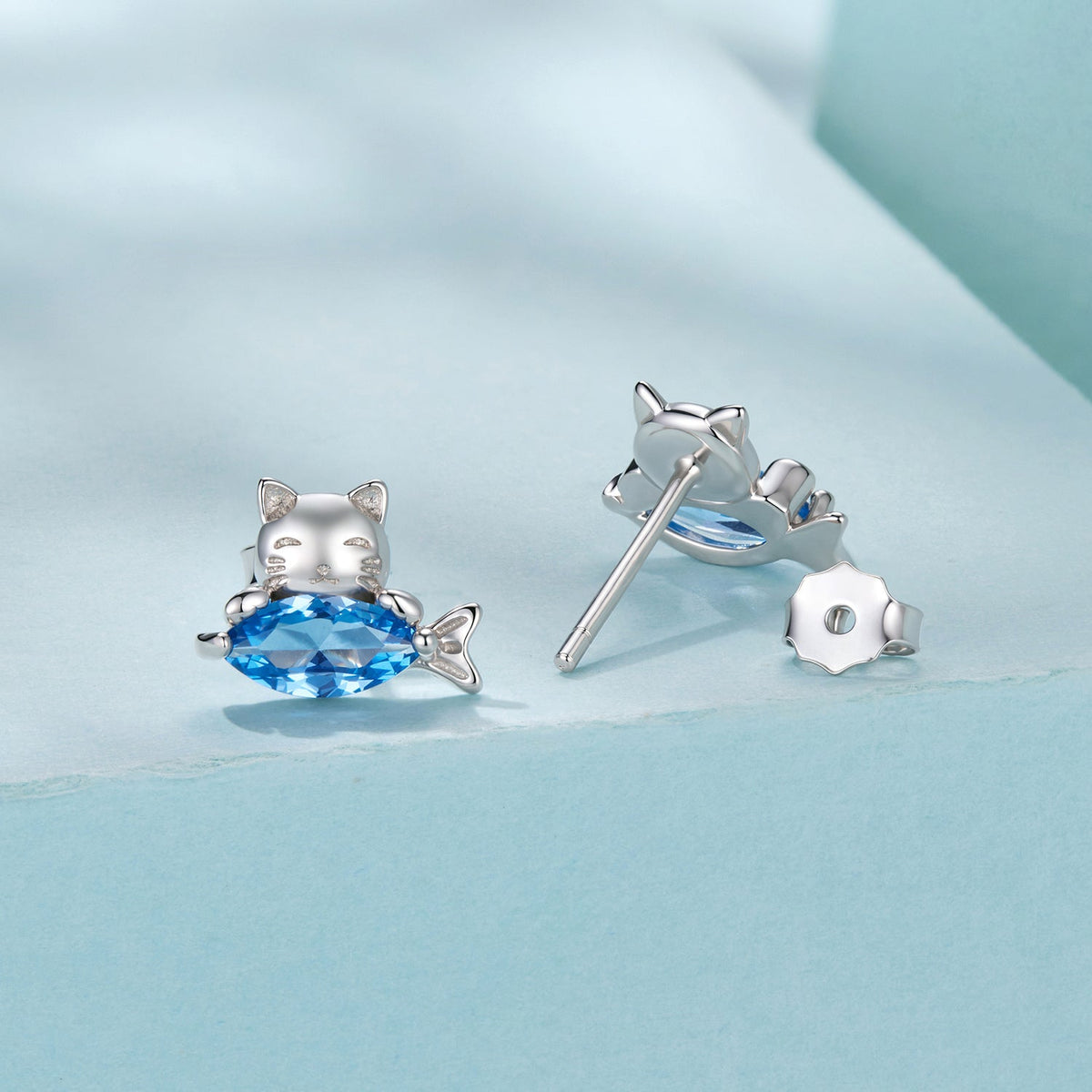 Sterling Silver Cubic Zirconia Earrings