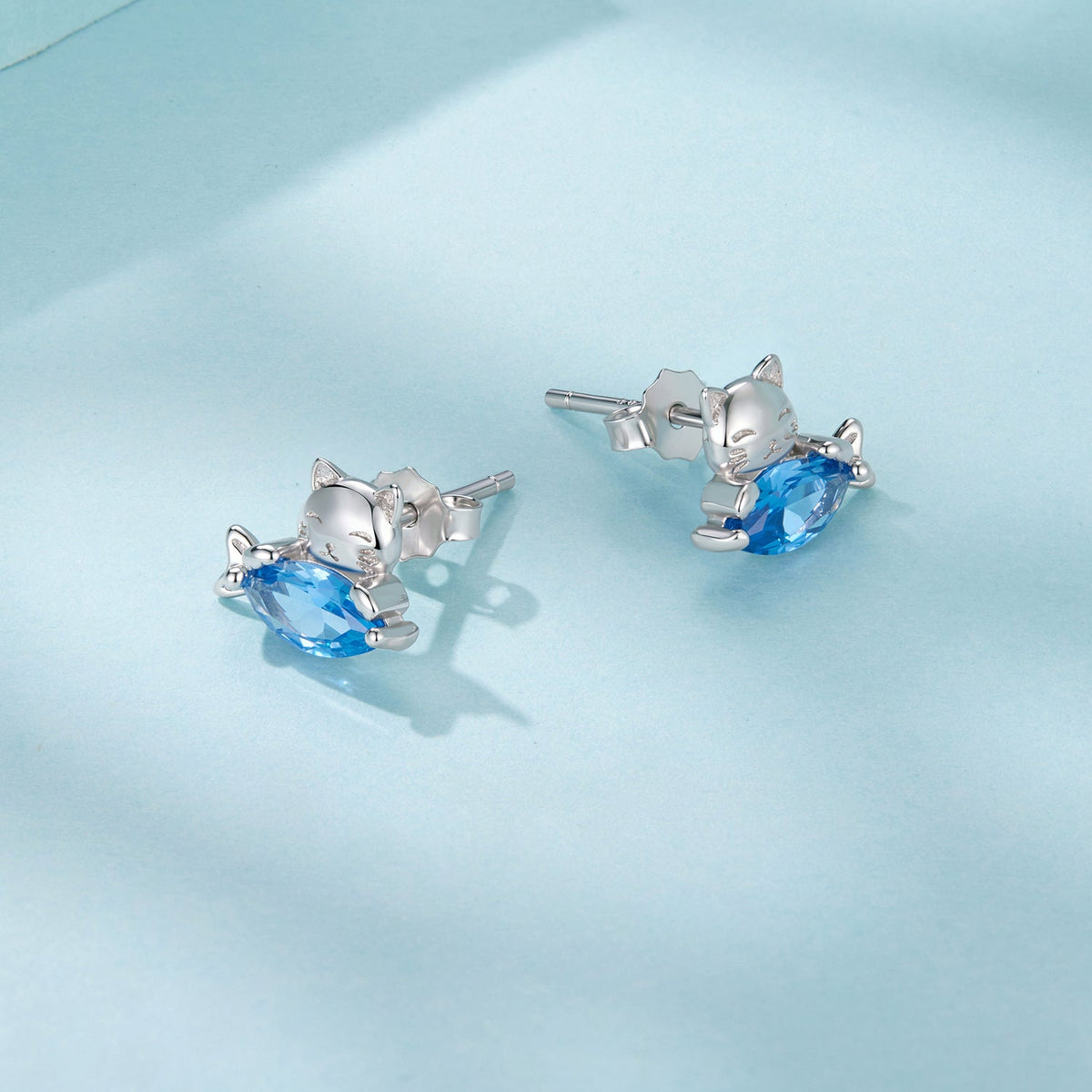 Sterling Silver Cubic Zirconia Earrings