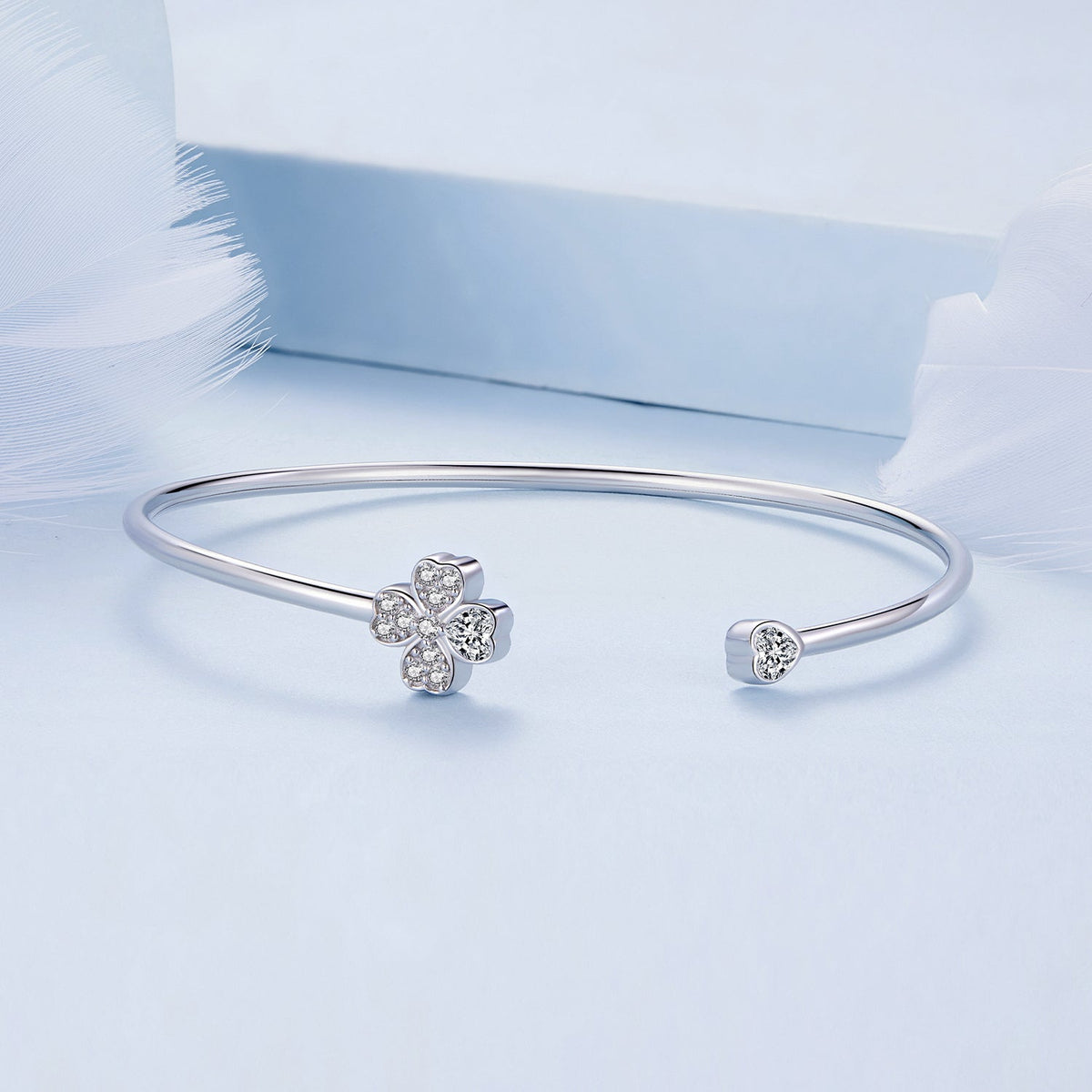 Sterling Silver CZ Pavé Bracelet