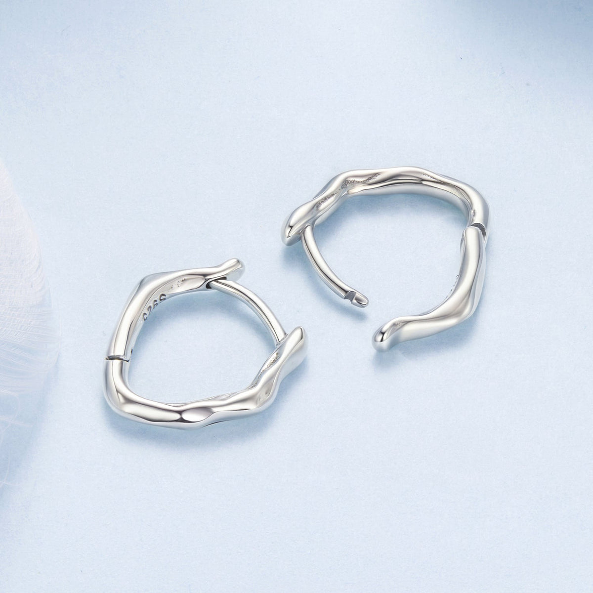 Sterling Silver Oxidized Earrings