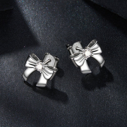 Sterling Silver Moissanite Earrings