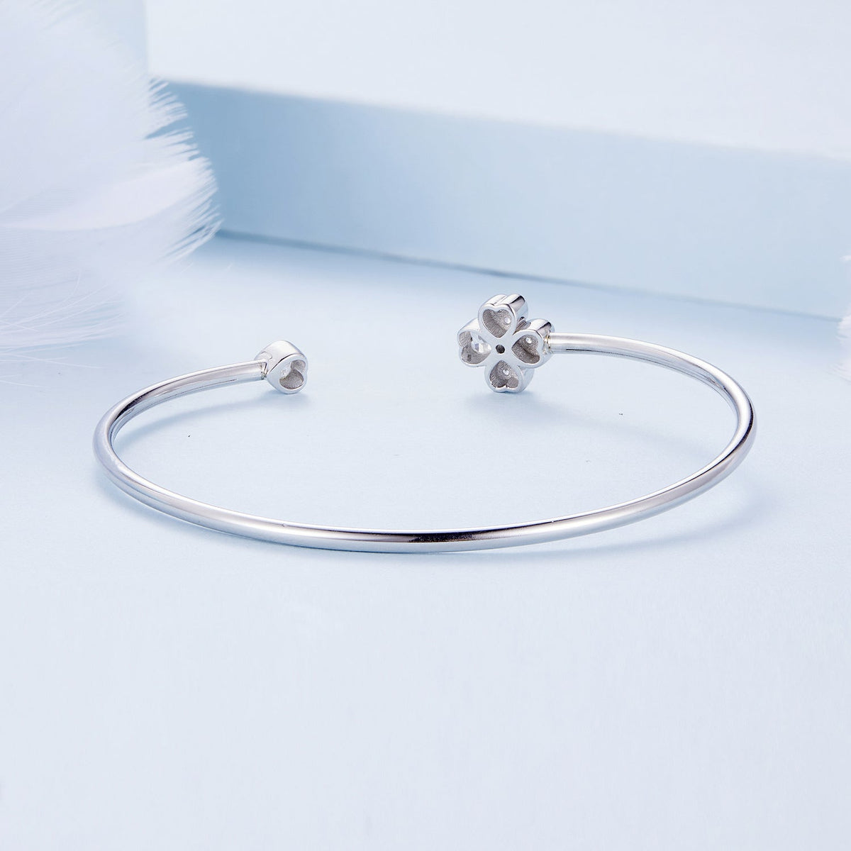 Sterling Silver CZ Pavé Bracelet
