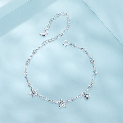 925 Sterling Silver Cubic Zirconia Bracelet