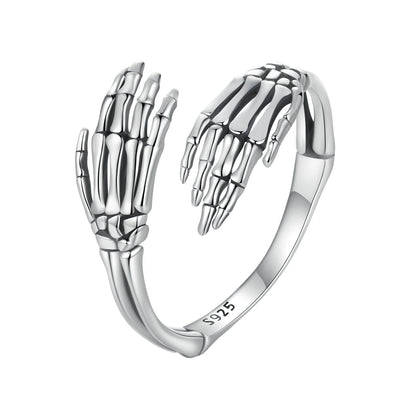 Sterling Silver Oxidized Band Ring