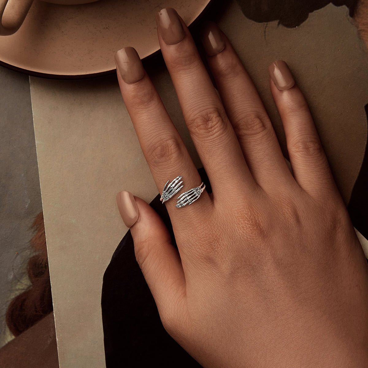 Sterling Silver Oxidized Band Ring