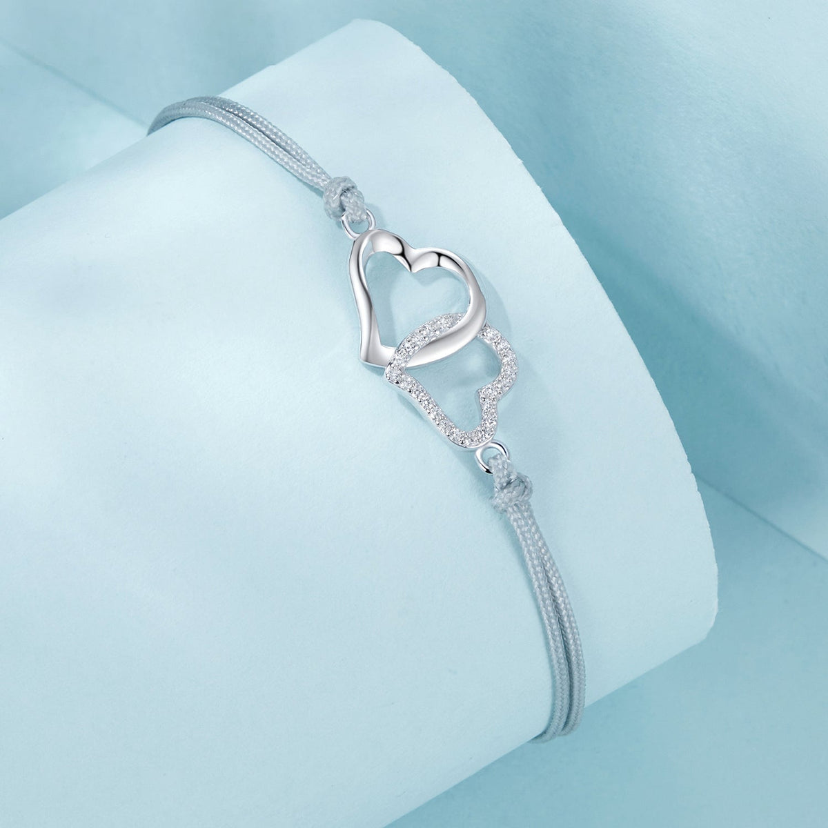 White Gold Plated Pavé CZ Bracelet