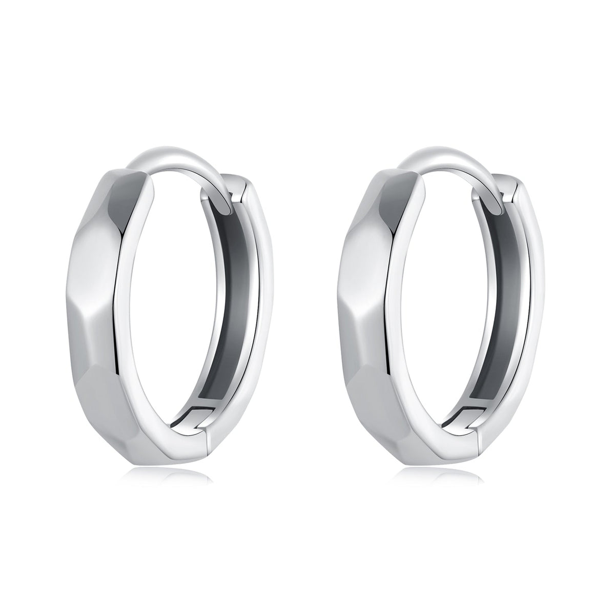Sterling Silver Oxidized Earrings